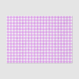 Waterverf Gingham-papier voor lavender Tissuepapier