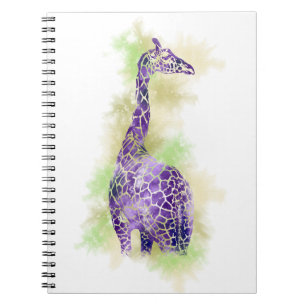 Waterverf Giraffe 1 Notitieboek