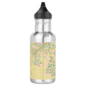 Waterverf Giraffe Butterflies en Blossom Waterfles (Rechts)
