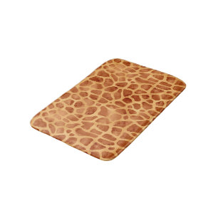 Waterverf Giraffe Print Badmat