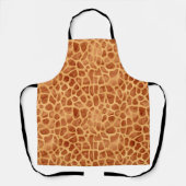 Waterverf Giraffe Print Schort (Voorkant)