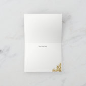 Waterverf Glitter Pompoen Dank u Kaart (Binnen)