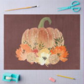 Waterverf Glitter Pumpkins Series Design 6 Tissuepapier (Craft)