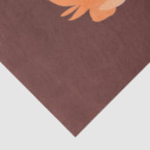 Waterverf Glitter Pumpkins Series Design 6 Tissuepapier (Detail)