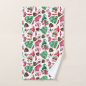 Waterverf Gnomes Bad Handdoek (Handdoek)