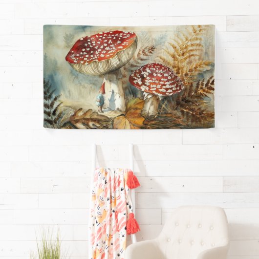 waterverf gnoom spandoek (Insitu)