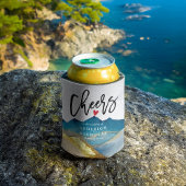 Waterverf Golden Mountains Weddenschap Blikjeskoeler