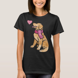 Waterverf Golden Retriever 2 626 T-shirt