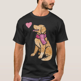 Waterverf Golden Retriever 2 T-shirt