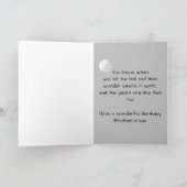 Waterverf Golf Golf Golf Brother Brother schoonbro Kaart (Binnen)