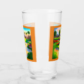 Waterverf golfbaan Utopia Glas (Links)