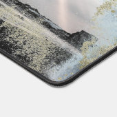 waterverf golven paar foto monogram bureaumat (Hoek)