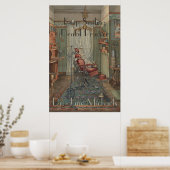 Waterverf Gouache Vintage Poster (Keuken)