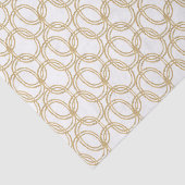 Waterverf gouden bamboe ringen tissuepapier (Detail)