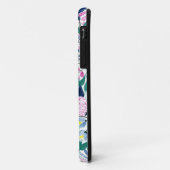 Waterverf goudmonogram goudbruine marinevloeren Case-Mate iPhone case (Achterkant/links)