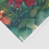 Waterverf goudsbloemen en Ivy Vines Decoupage Tissuepapier (Detail)