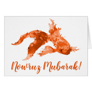 waterverf goudvis van de nowruz mubarak