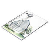 Waterverf Gray Barn Notitieboek (Linkerzijde)
