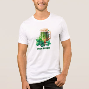 Waterverf Green Beer Tri-Blend Shirt
