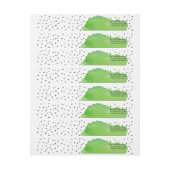 Waterverf Green Confetti Polka Dot (Vel)