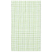 Waterverf Green en White Gingham Wedding Tafelkleed (Voorkant)