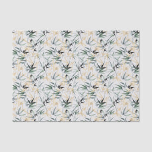 Waterverf Green Gold Bamboo - loskoppeling Tissuepapier