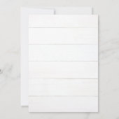 Waterverf Greenery Foliage Virtual Memorial Kaart (Achterkant)