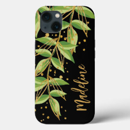 Waterverf Greenery Personalized Hoesje-Mate iPhone iPhone 13 Hoesje
