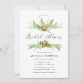 Waterverf Greenery Vrijgezellenfeest Kaart (Voorkant)