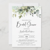 Waterverf Griekenland Eucalyptus Vrijgezellenfeest Kaart (Voorkant)