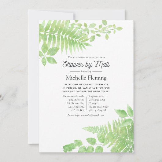 Waterverf Grieks Vrijgezellenfeest per post Kaart (Voorkant)