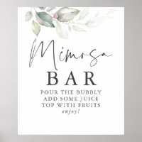 Waterverf groen bladgoud Mimosa bar bord