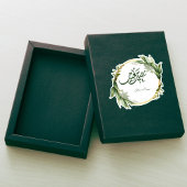 Waterverf Groen Botanisch Eid Mubarak Sticker