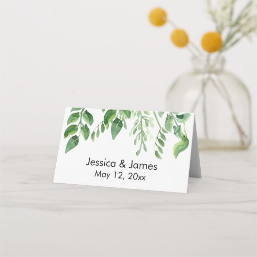 Waterverf groen Casual handschrift typografie2 (Achterkant)