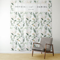 Waterverf groen wedding foto prop achtergrond