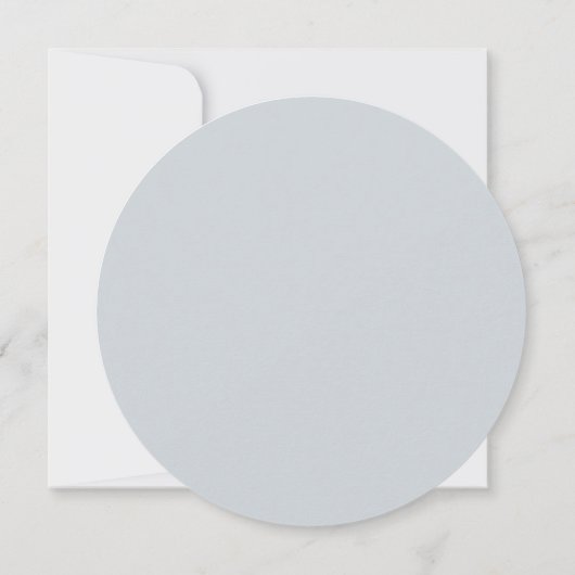 Waterverf Groen, Wit en Grijs Dank u Kaart (Achterkant)