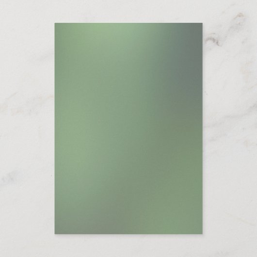 Waterverf Groene Eucalyptus Details Informatiekaartje (Achterkant)