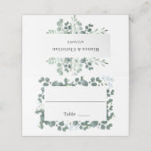 Waterverf Groene lekkernij (Buitenkant ongevouwen)