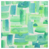 Waterverf groene stenen stof (Swatch)