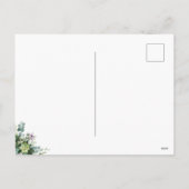 Waterverf grootmoeder op moederdag feestdagenkaart (Achterkant)