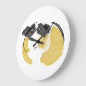 Waterverf Guinee Pig Grote Klok (Hoek)