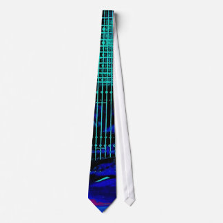 Waterverf Guitar Stropdas