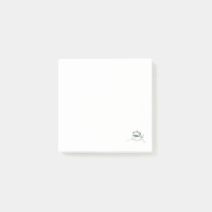 waterverf haai glimlach grijs groene oceaan dier post-it® notes