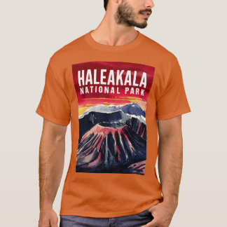 Waterverf Haleakala Nationaal Park TShirt