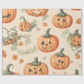  Waterverf Halloween Delight Cadeaupapier (Vlak)