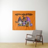 Waterverf Halloween Herfst Gnomen Wandkleed (In Situ (horizontaal))