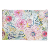 Waterverf handschilfering kussensloop (Achterkant)