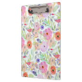  waterverf handverf abstracte florale klembord (Links)