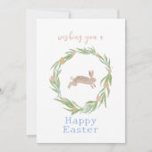  Waterverf Happy Easter Kaart (Voorkant)