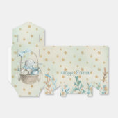 Waterverf Happy Pasen! Paasbunny Bedankdoosjes (Uitgevouwen)